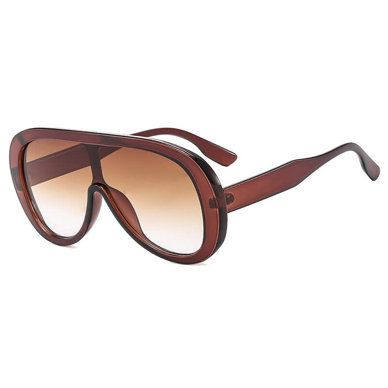 Spykay™ SG61001 Unisex Oversized One-piece Frame Aviator Sunglasses  - image 14