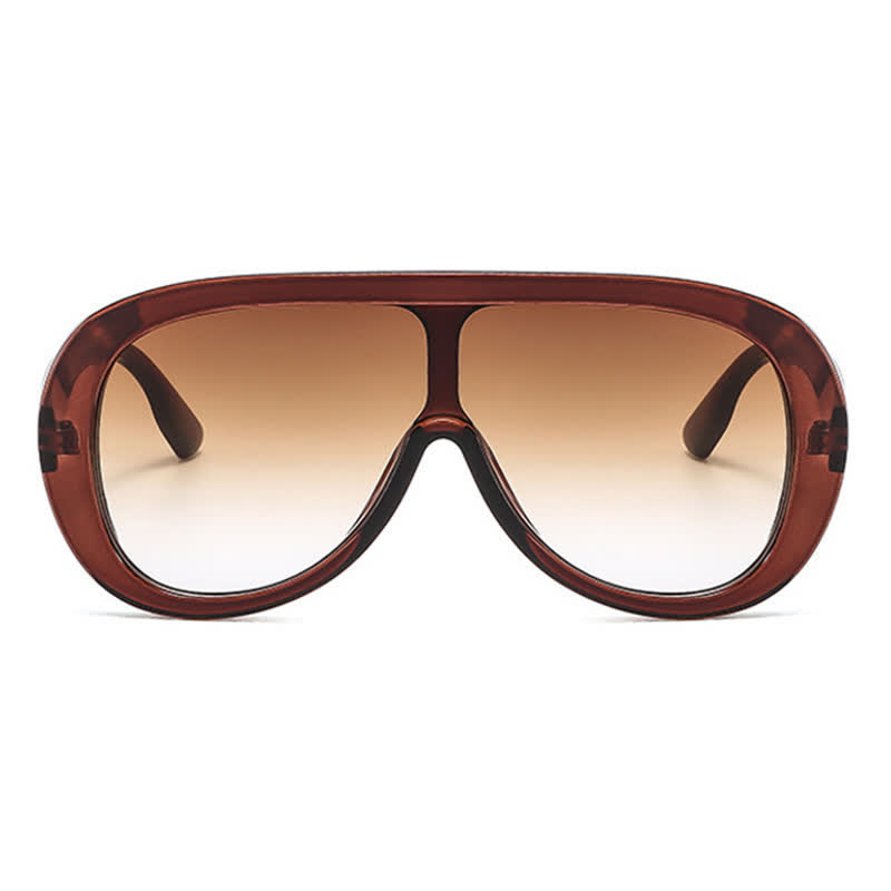 Spykay™ SG61001 Unisex Oversized One-piece Frame Aviator Sunglasses  - image 15