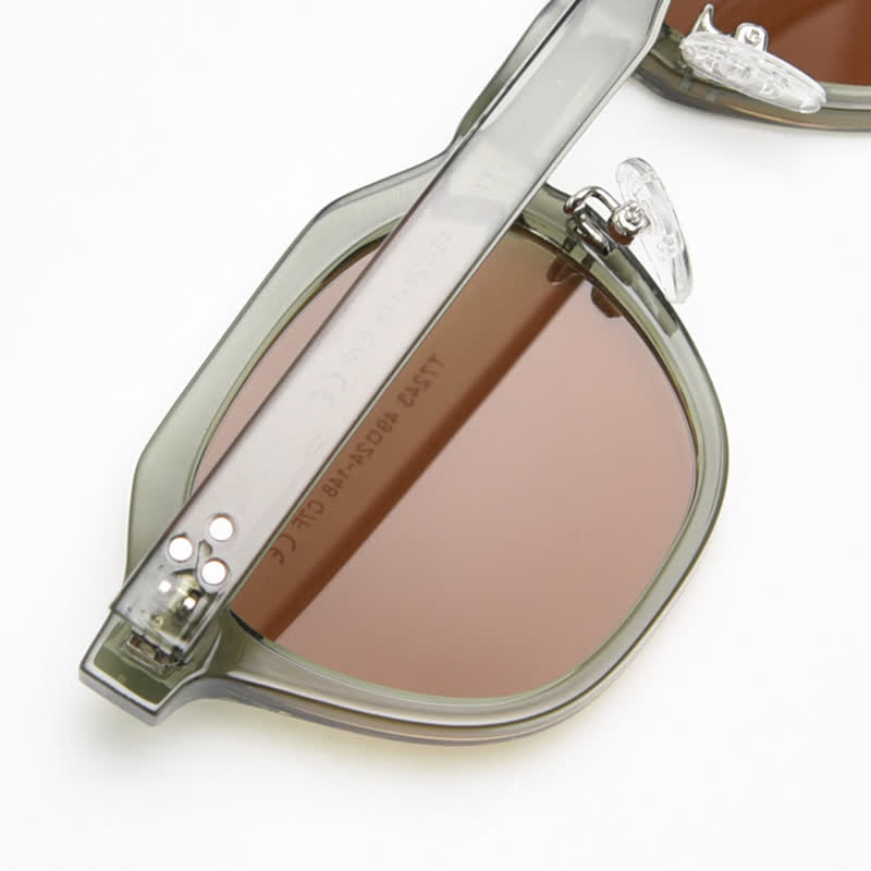 Spykay™ SG61000 Unisex Retro Geometric Frame Polarized Sunglasses  - image 25