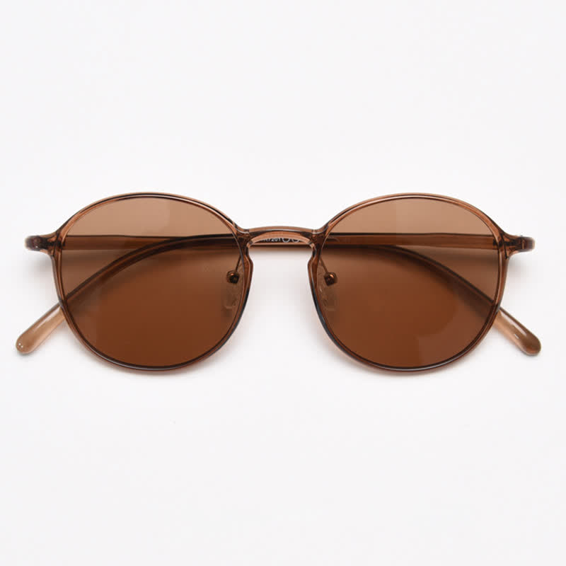 Spykay™ SG60999 Unisex Retro Simple Round Frame Polarized Sunglasses  - image 15