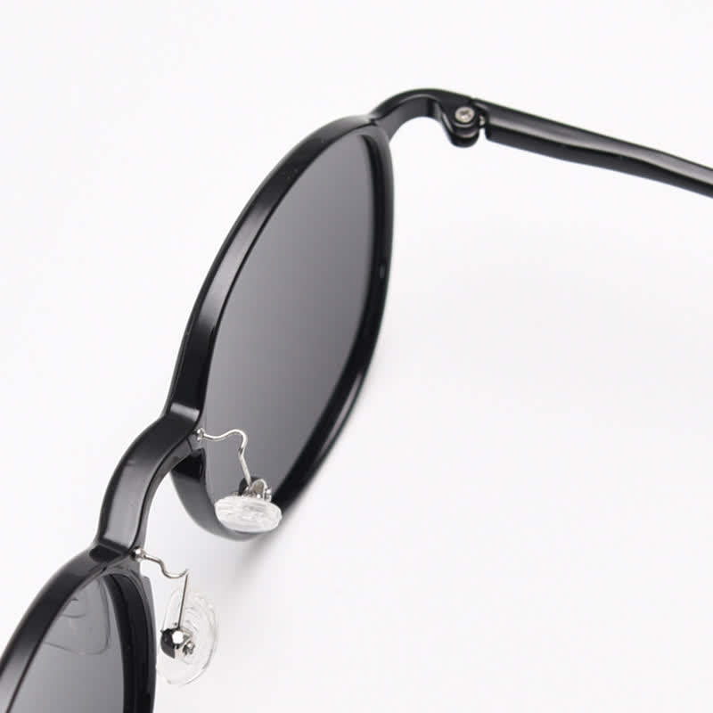 Spykay™ SG60999 Unisex Retro Simple Round Frame Polarized Sunglasses  - image 20