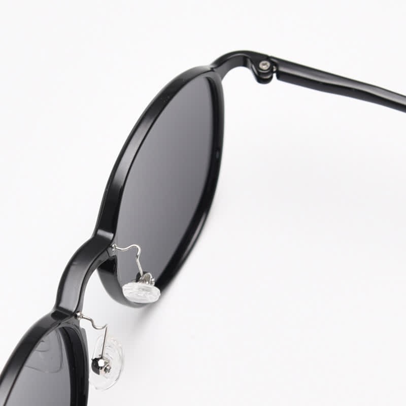 Spykay™ SG60999 Unisex Retro Simple Round Frame Polarized Sunglasses  - image 20
