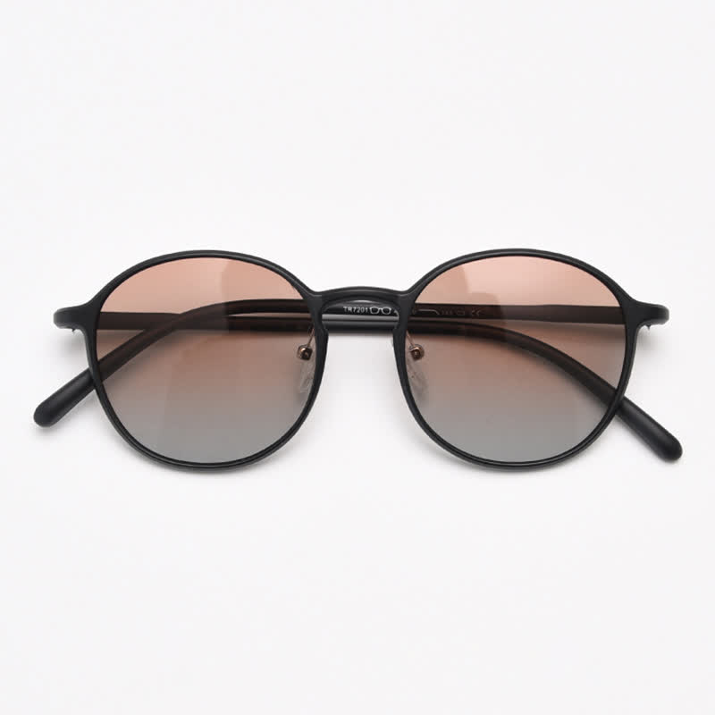 Spykay™ SG60999 Unisex Retro Simple Round Frame Polarized Sunglasses  - image 5