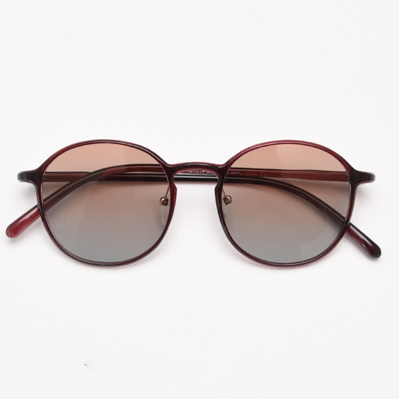 Spykay™ SG60999 Unisex Retro Simple Round Frame Polarized Sunglasses  - image 7