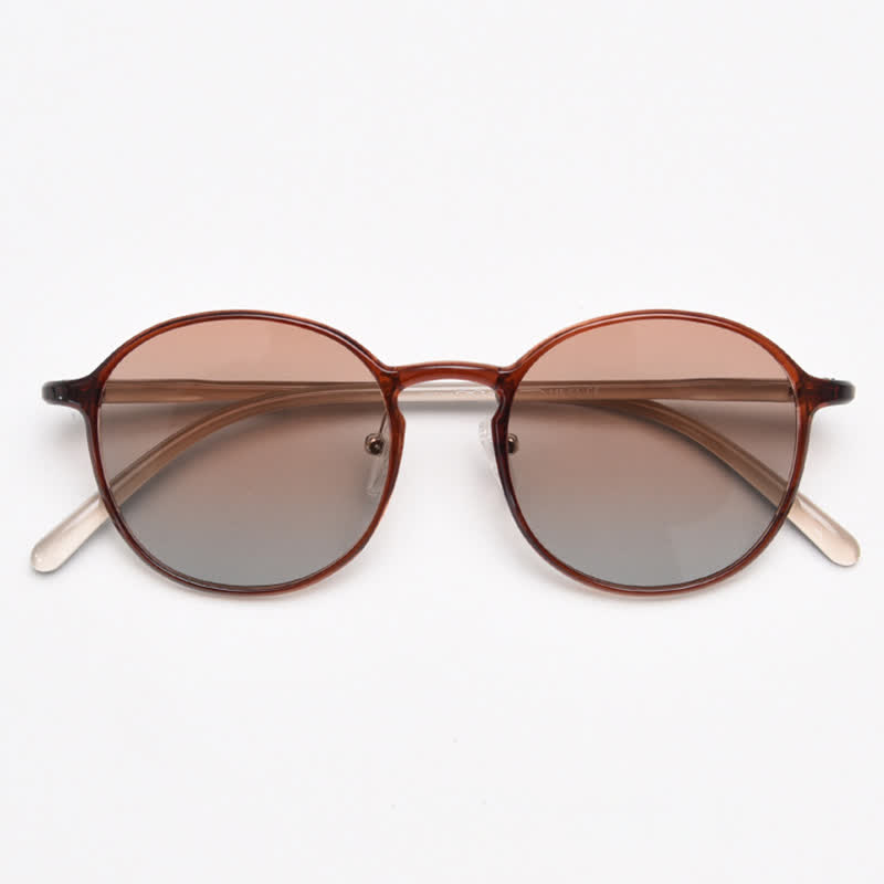 Spykay™ SG60999 Unisex Retro Simple Round Frame Polarized Sunglasses  - image 9