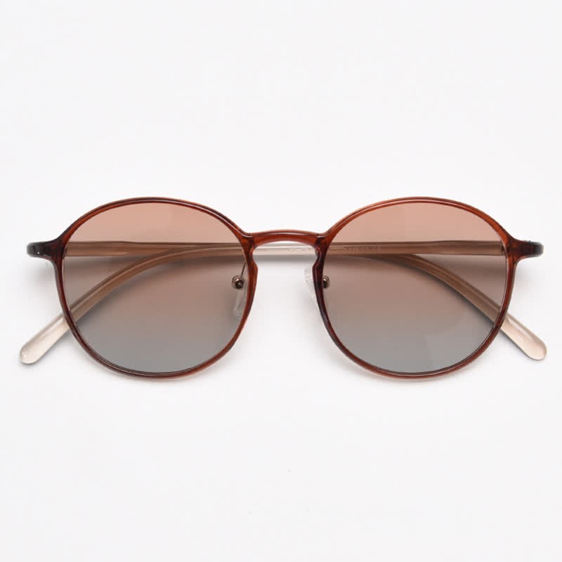 Spykay™ SG60999 Unisex Retro Simple Round Frame Polarized Sunglasses  - image 9
