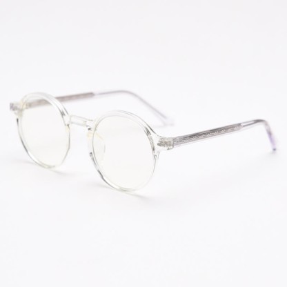 Spykay™ EG26870 Unisex Retro Simple Round Frame Anti-blue Light Glasses  - Clear - image 5