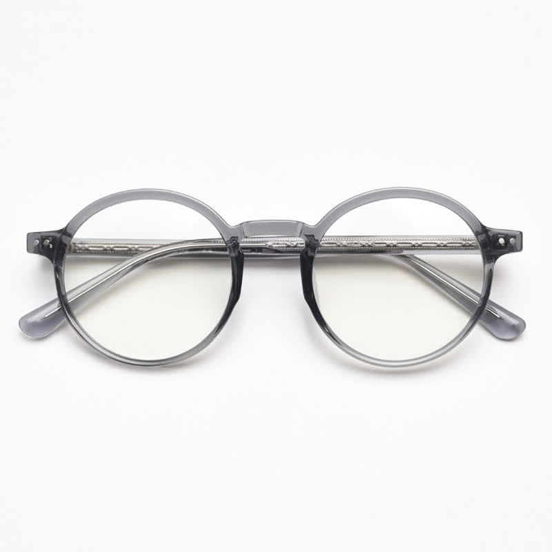 Spykay™ EG26870 Unisex Retro Simple Round Frame Anti-blue Light Glasses  - image 8