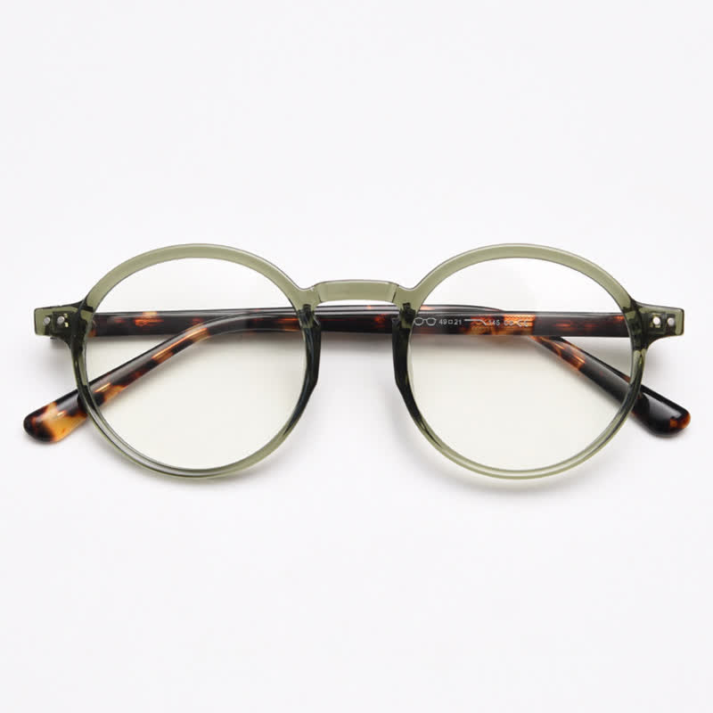 Spykay™ EG26870 Unisex Retro Simple Round Frame Anti-blue Light Glasses  - image 1