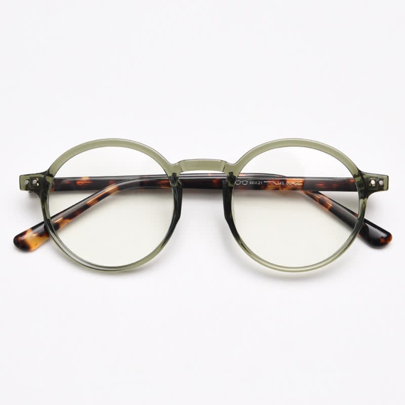 Spykay™ EG26870 Unisex Retro Simple Round Frame Anti-blue Light Glasses  - image 1