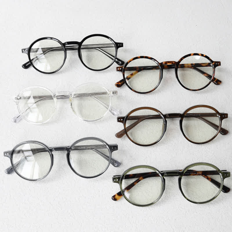 Spykay™ EG26870 Unisex Retro Simple Round Frame Anti-blue Light Glasses  - image 13