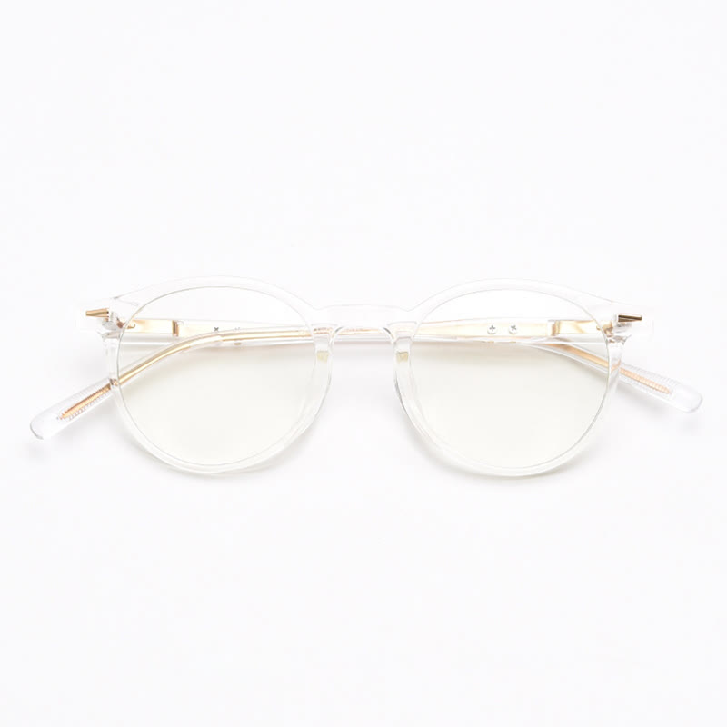 Spykay™ EG26869 Simple Round Frame Anti-blue Light Classic Glasses  - image 5