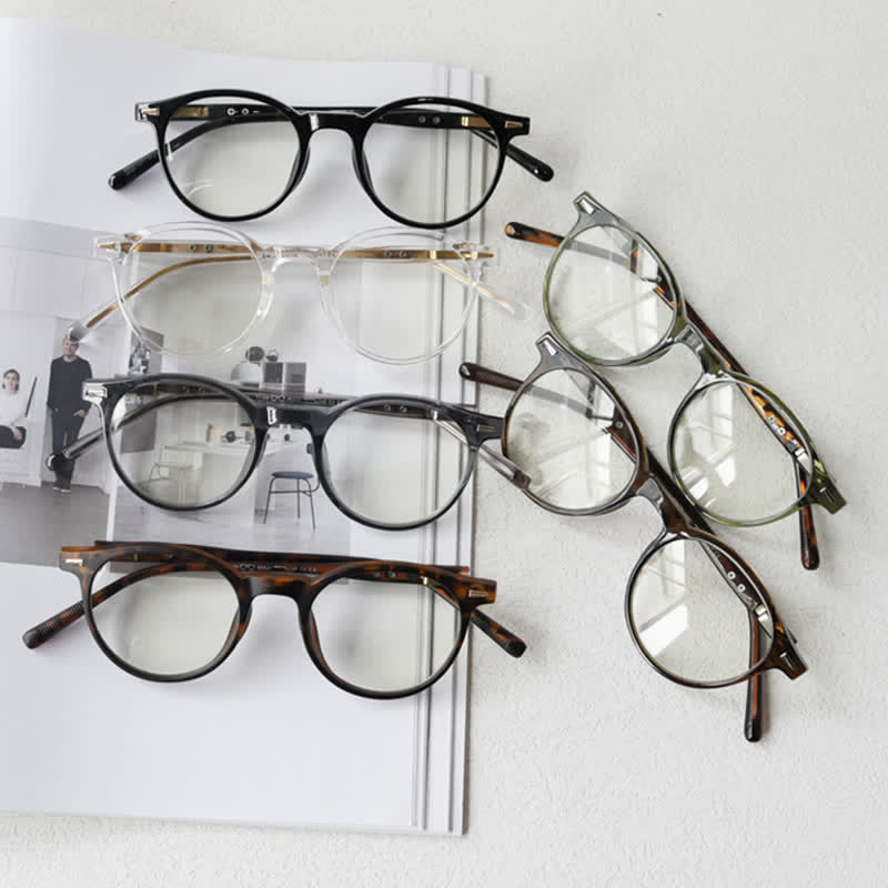 Spykay™ EG26869 Simple Round Frame Anti-blue Light Classic Glasses  - image 15