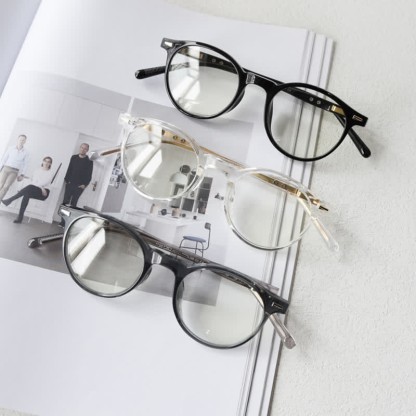 Spykay™ EG26869 Simple Round Frame Anti-blue Light Classic Glasses  - image 13