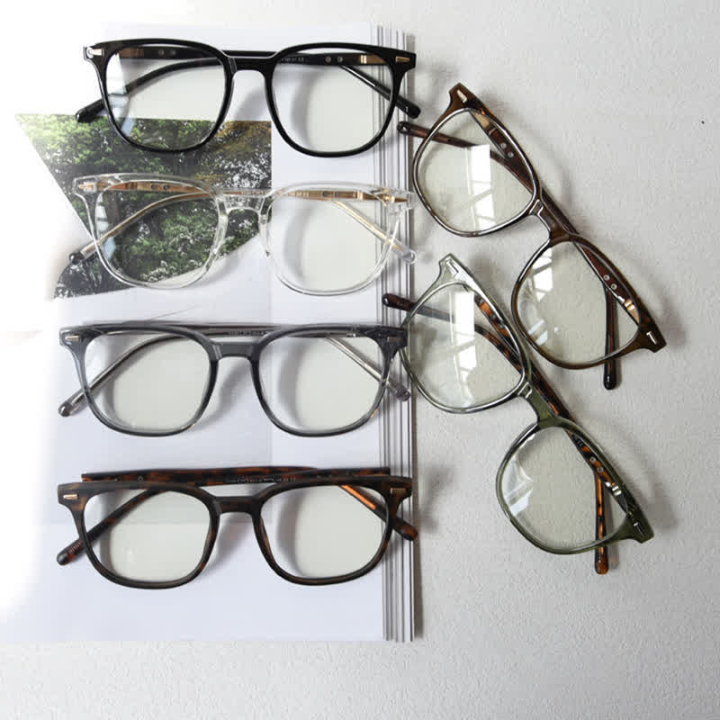 Spykay™ EG26868 Large Square Frame Anti-blue Light Retro Classic Glasses  - image 15
