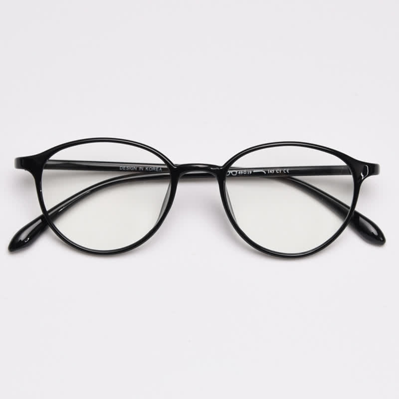 Spykay™ EG26866 Oval Frame Anti-blue Light Simple Classic Lightweight Glasses  - image 3