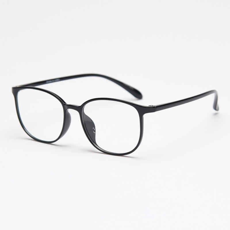 Spykay™ EG26864 Square Frame Anti-blue Light Simple Classic Glasses  - Glossy Black - image 1