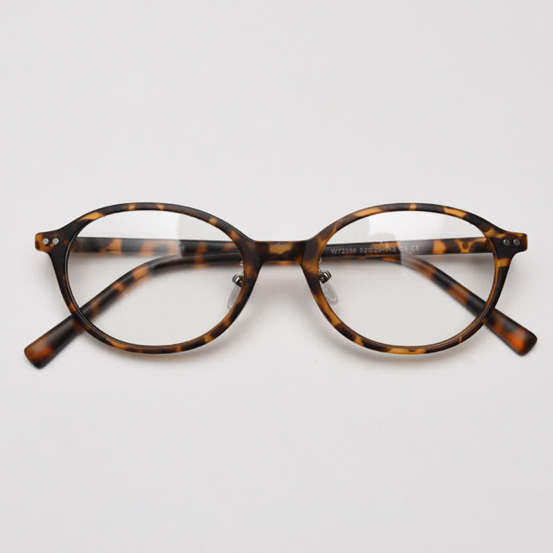 Spykay™ EG26699 Vintage Oval Frame Anti-blue Light Glasses For Reading - image 1