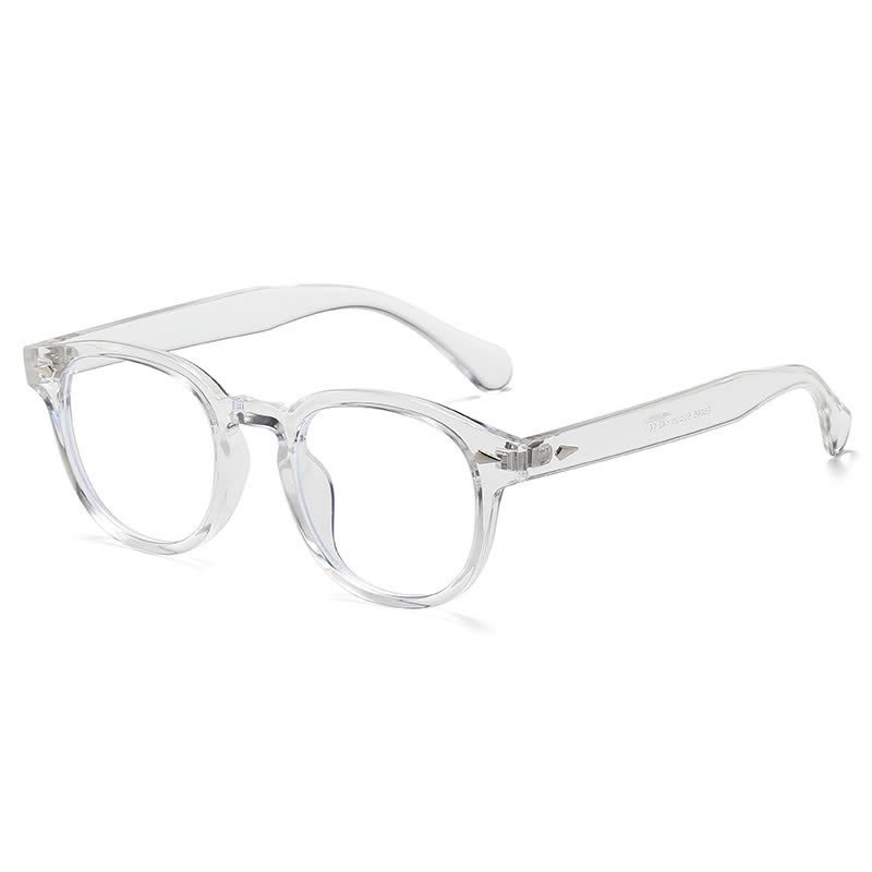 Spykay™ EG26875 Retro Round Frame Anti-blue Light Glasses - Clear - image 3
