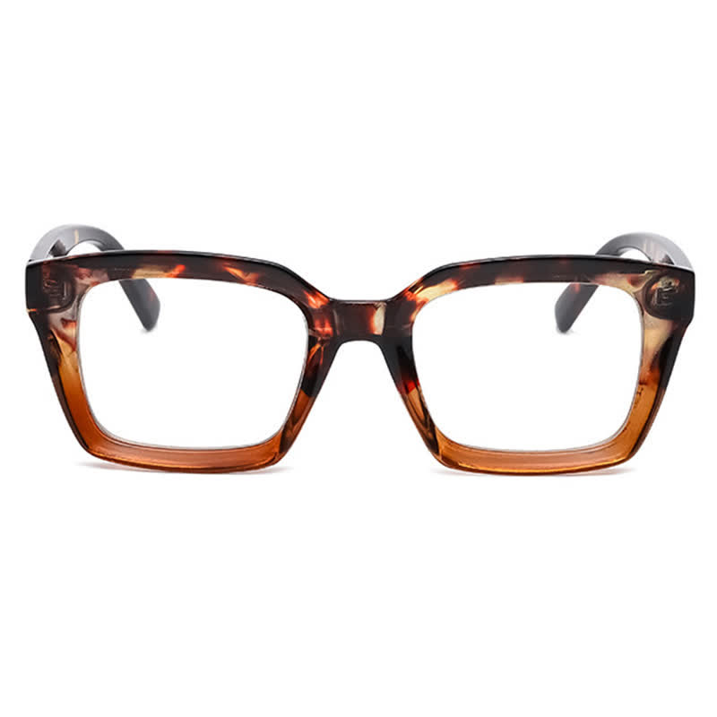 Spykay™ EG26877 Classic Simple Square Frame Concave Lenses Anti-blue Light Thick Glasses - image 4