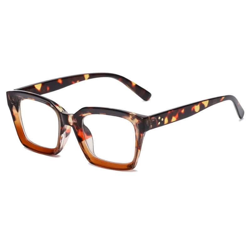 Spykay™ EG26877 Classic Simple Square Frame Concave Lenses Anti-blue Light Thick Glasses - image 3