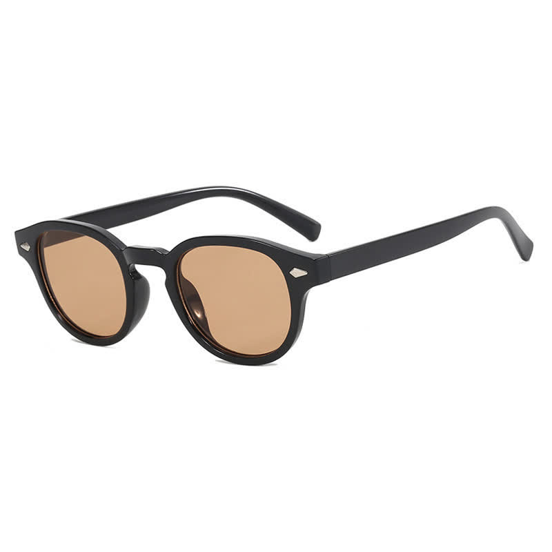 Spykay™ SG60725 Round Frame Fashion Sunglasses - Black/Brown - image 17
