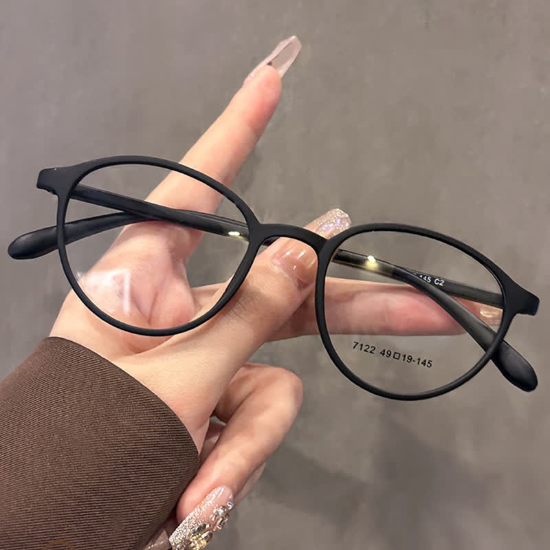 Spykay™ EG26866 Oval Frame Anti-blue Light Simple Classic Lightweight Glasses  - image 13