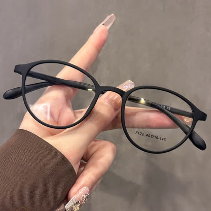 Spykay™ EG26866 Oval Frame Anti-blue Light Simple Classic Lightweight Glasses  - image 13