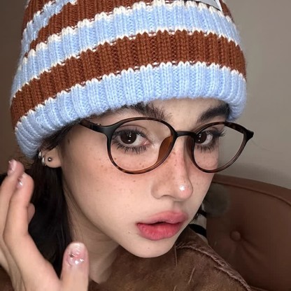 Spykay™ EG26866 Oval Frame Anti-blue Light Simple Classic Lightweight Glasses  - image 10