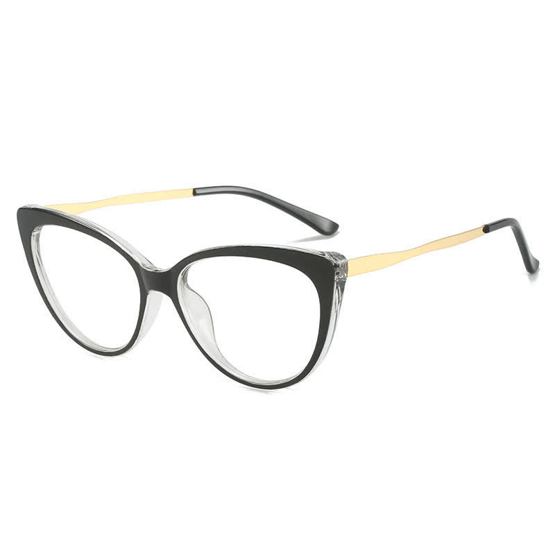 Spykay™ EG26887 Anti-blue Light Vintage Cat-Eye Eyeglasses - Black - image 7