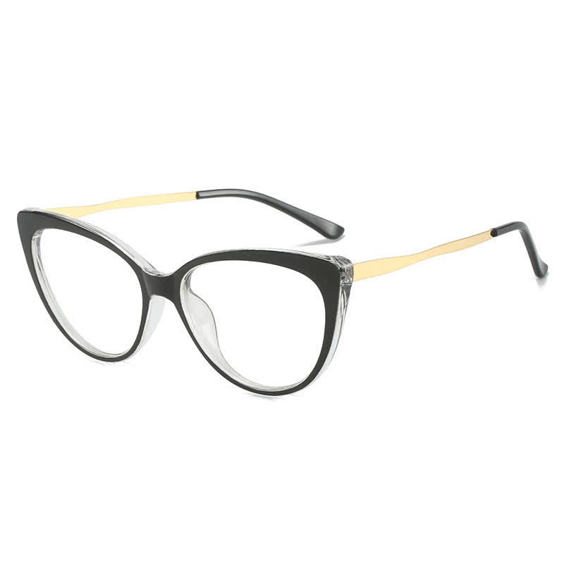 Spykay™ EG26887 Anti-blue Light Vintage Cat-Eye Eyeglasses - Black - image 7