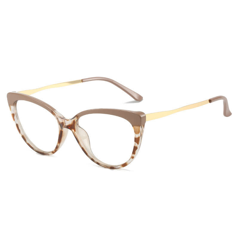 Spykay™ EG26887 Anti-blue Light Vintage Cat-Eye Eyeglasses - Leopard - image 2