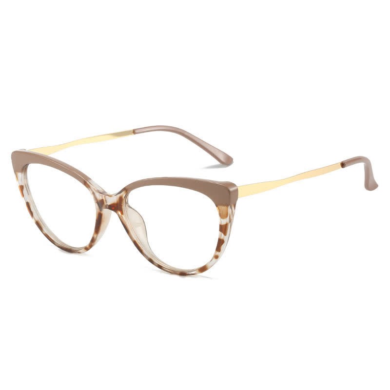 Spykay™ EG26887 Anti-blue Light Vintage Cat-Eye Eyeglasses - Leopard - image 2