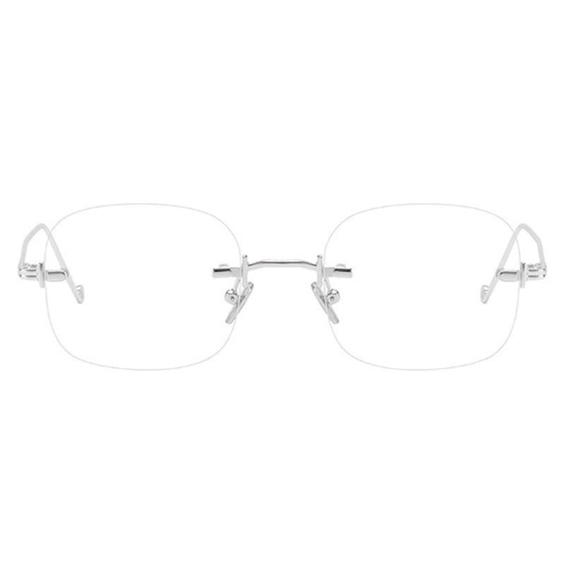 Spykay™ EG26888 Square Frame Anti-blue Light Retro Rimless Glasses - image 3