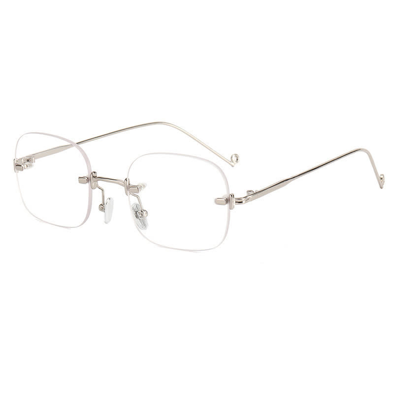 Spykay™ EG26888 Square Frame Anti-blue Light Retro Rimless Glasses - image 2