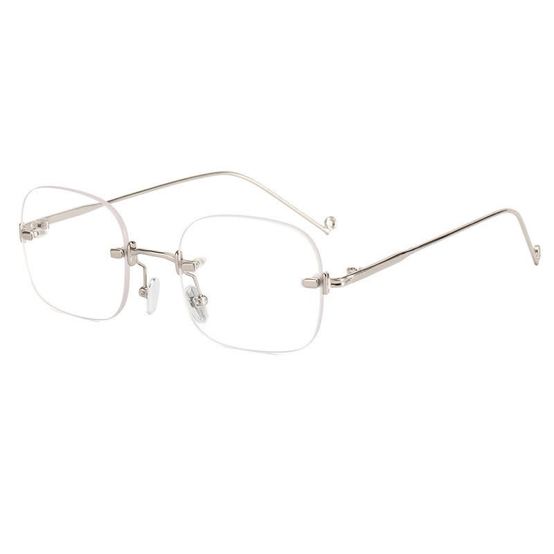 Spykay™ EG26888 Square Frame Anti-blue Light Retro Rimless Glasses - image 2