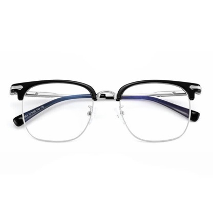 Spykay™ EG26897 Classic Square Frame Anti-blue Light Browline Glasses - image 2