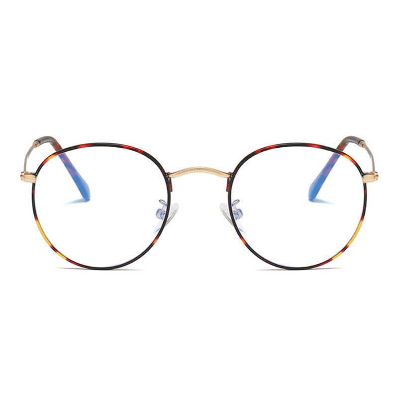 Spykay™ EG26906 Retro Simple Round Frame Anti-blue Light Hipster Glasses - image 3