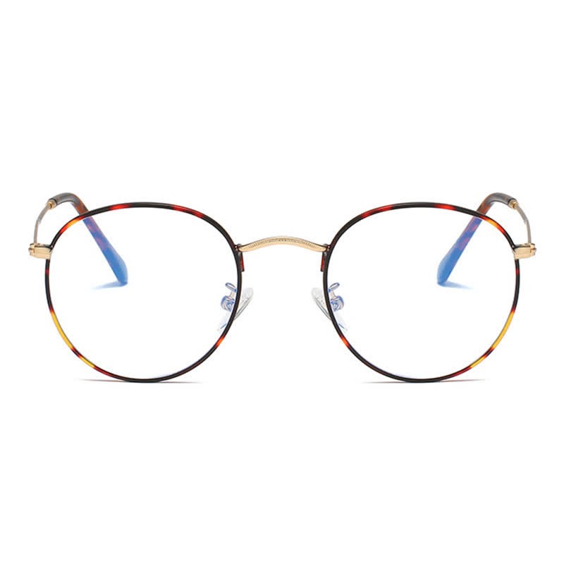 Spykay™ EG26906 Retro Simple Round Frame Anti-blue Light Hipster Glasses - image 3