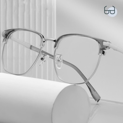Spykay™ EG26900 Classic Anti-blue Light Square Frame Browline Glasses - image 8