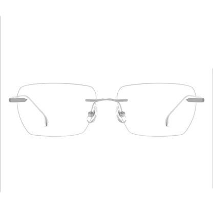 Spykay™ EG26902 Retro Rectangle Frame Anti-blue Light Hipster Rimless Glasses - image 2
