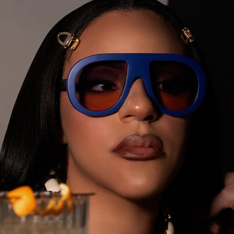 Spykay™ SG60687 Oversized Frame Hipster Aviator Sunglasses - image 33