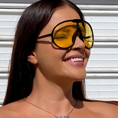 Spykay™ SG60729 One Piece Oversized Aviator Sunglasses - image 4