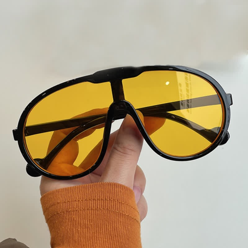 Spykay™ SG60729 One Piece Oversized Aviator Sunglasses - image 2