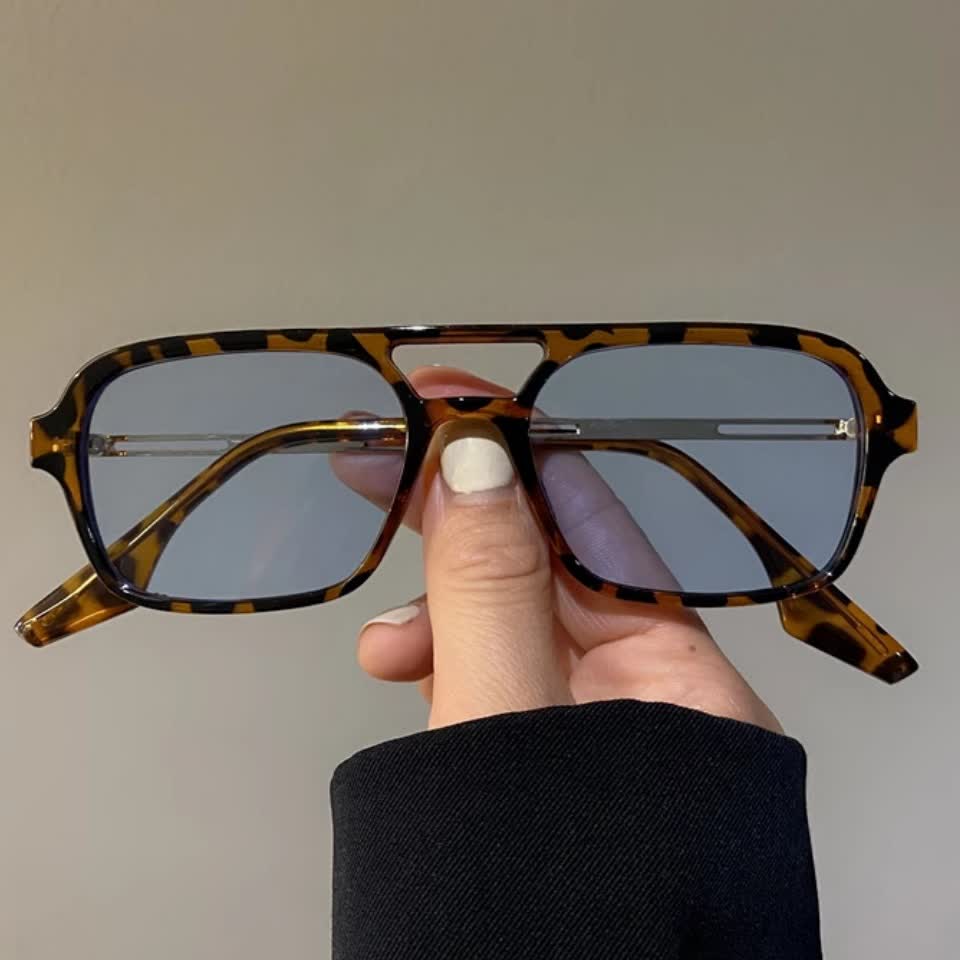 Spykay™ SG60727 Double Bridges Retro Aviator Sunglasses - image 2