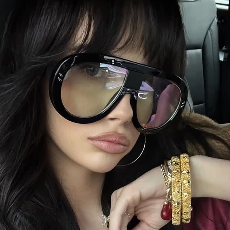 Spykay™ EG26907 Anti-blue Light Oversized Fashion Aviator Glasses - image 2