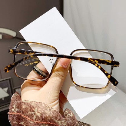 Spykay™ EG26910 Simple Classic Oversized Square Frame Anti-blue Light Glasses - image 2