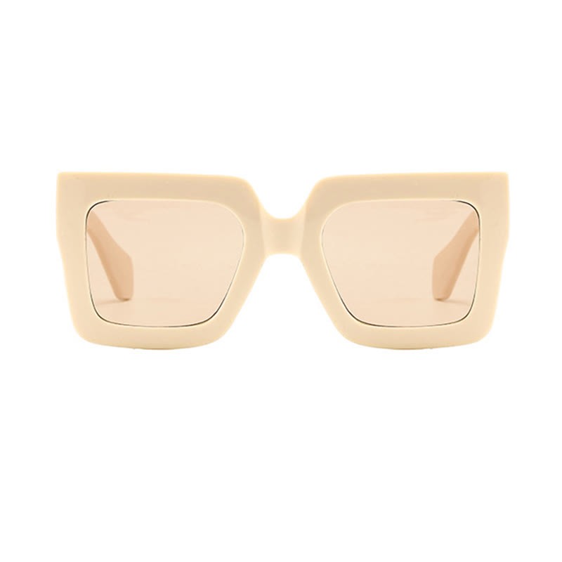 Spykay™ SG61012 Oversized Square Frame Fashion Thick Sunglasses - image 6