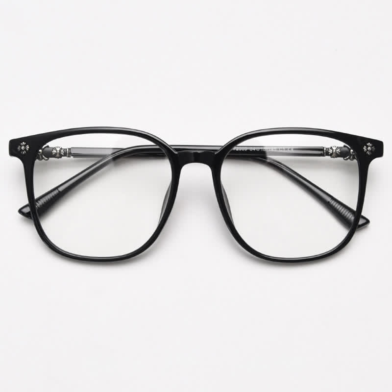Spykay™ EG26915 Unsiex Classic Square Large Frame Fashion Anti-blue Light Chrome Hearts Glasses - image 2