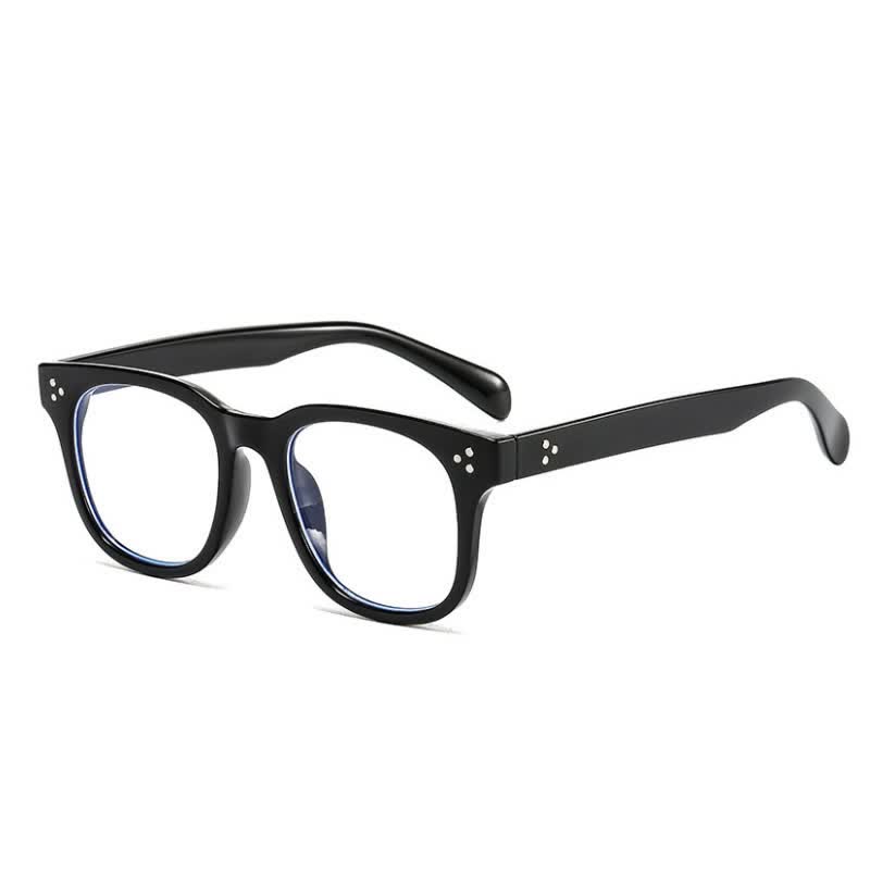Spykay™ EG26914 Unsiex Classic Square Frame Fashion Anti-blue Light Glasses - Black - image 1